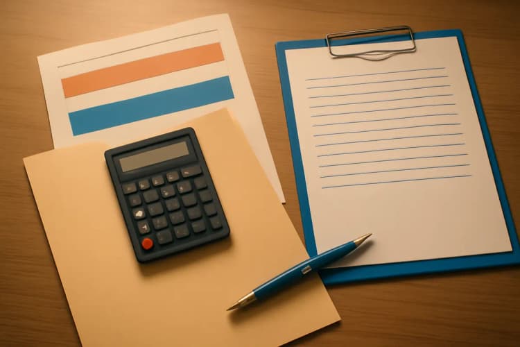 documentos e calculadora sobre uma mesa, benefício assistencial